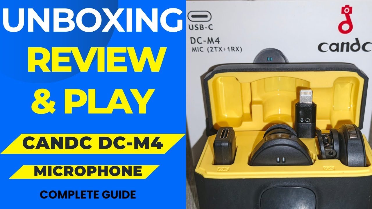 CANDC wireless Microphones DC M4