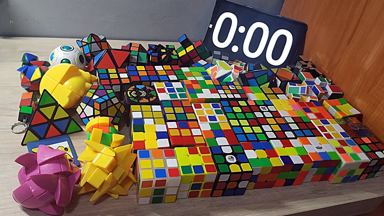 Resolviendo TODOS mis cubos || Especial 100 suscriptores