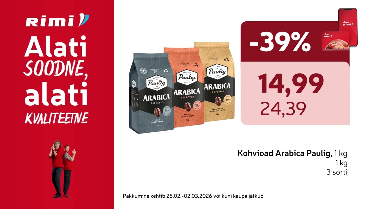 Selle Nädala Parimad Pakkumised | 24.02 - 02.03.2026