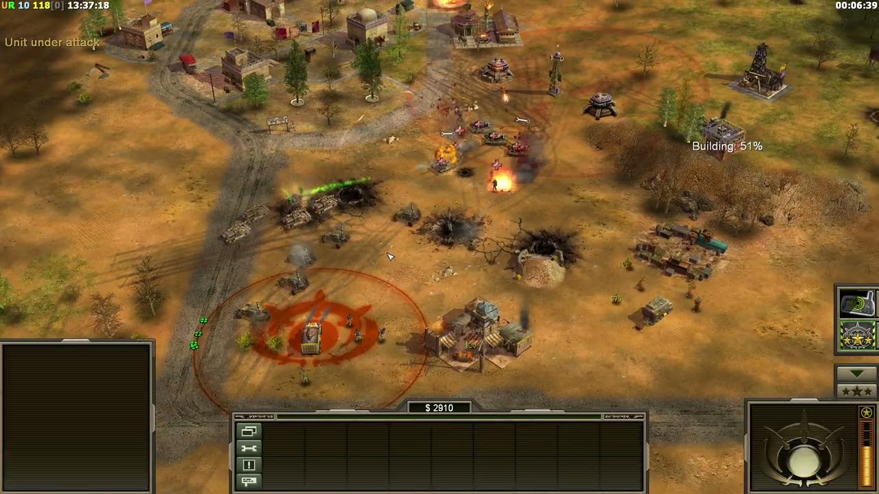C&C Generals: Contra X Beta 2 Dev version - Fanning the flames
