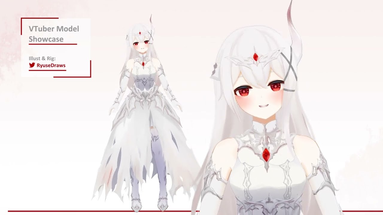 【Live2D VTuber Showcase】White Princess