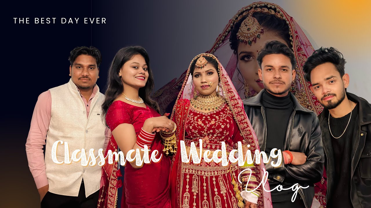 Classmate Wedding Masti 💃| @DeepuVlogs04 | #vlog33 