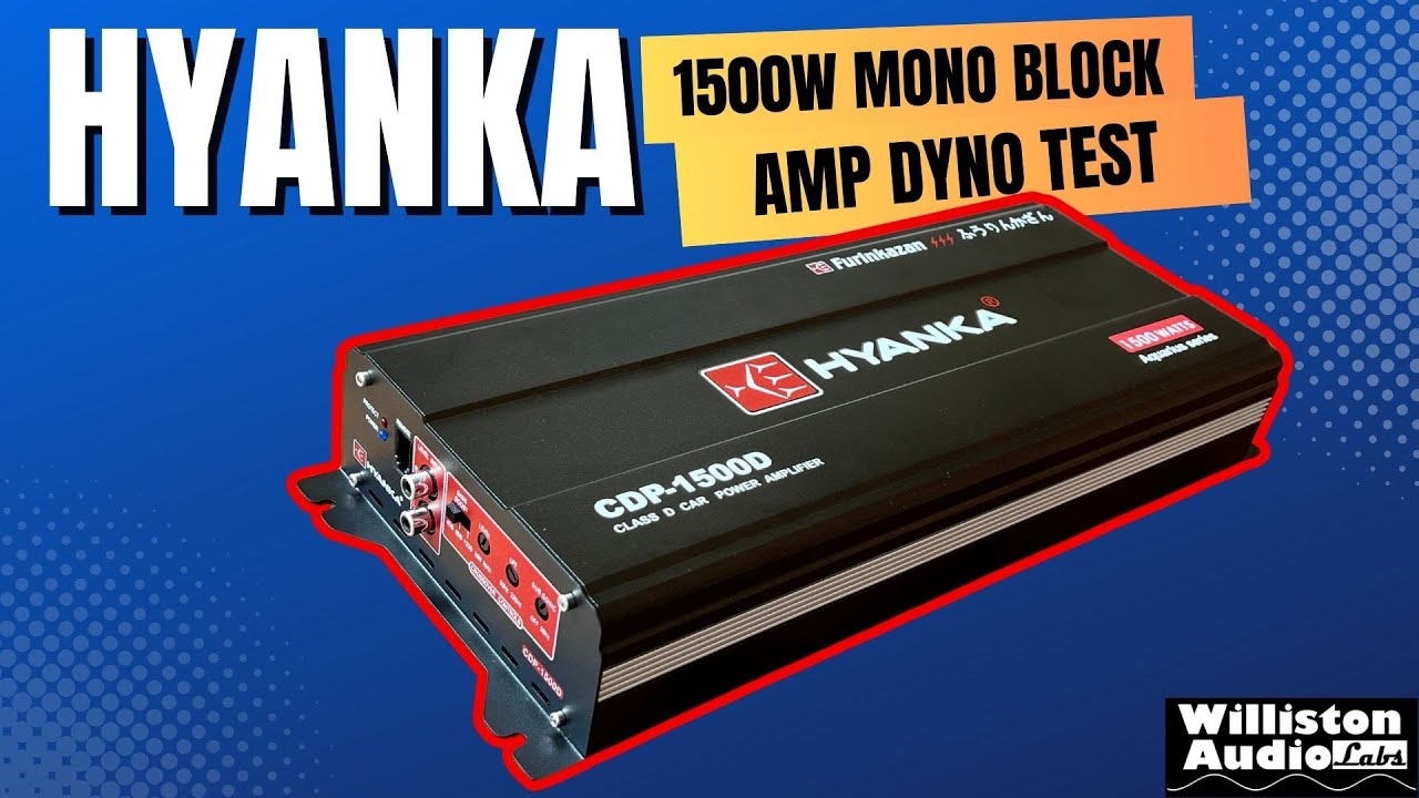 Ещё один клон SKAR Audio? Тест и обзор усилителя HYANKA CDP-1500D Dyno