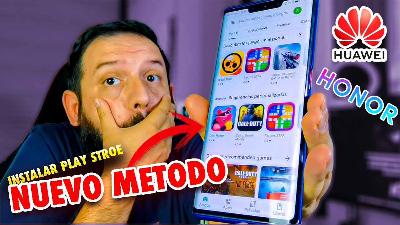 (LEER DESCRIPCION) INSTALAR SERVICIOS DE GOOGLE HUAWEI Y HONOR