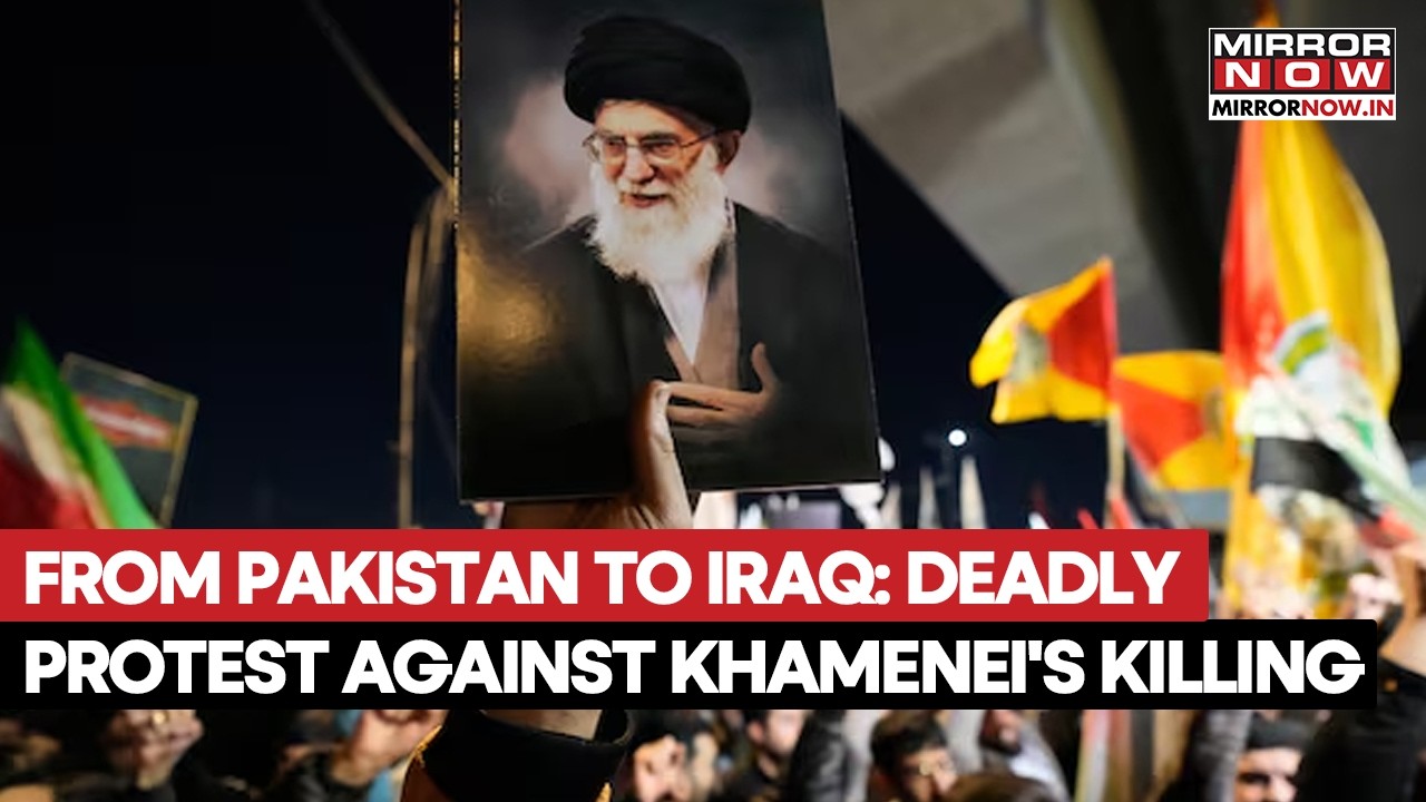 Deadly Protest Against Khamenei's Killing: 9 Killed In Pakistan| Demonstrations In Iraq, Kashmir