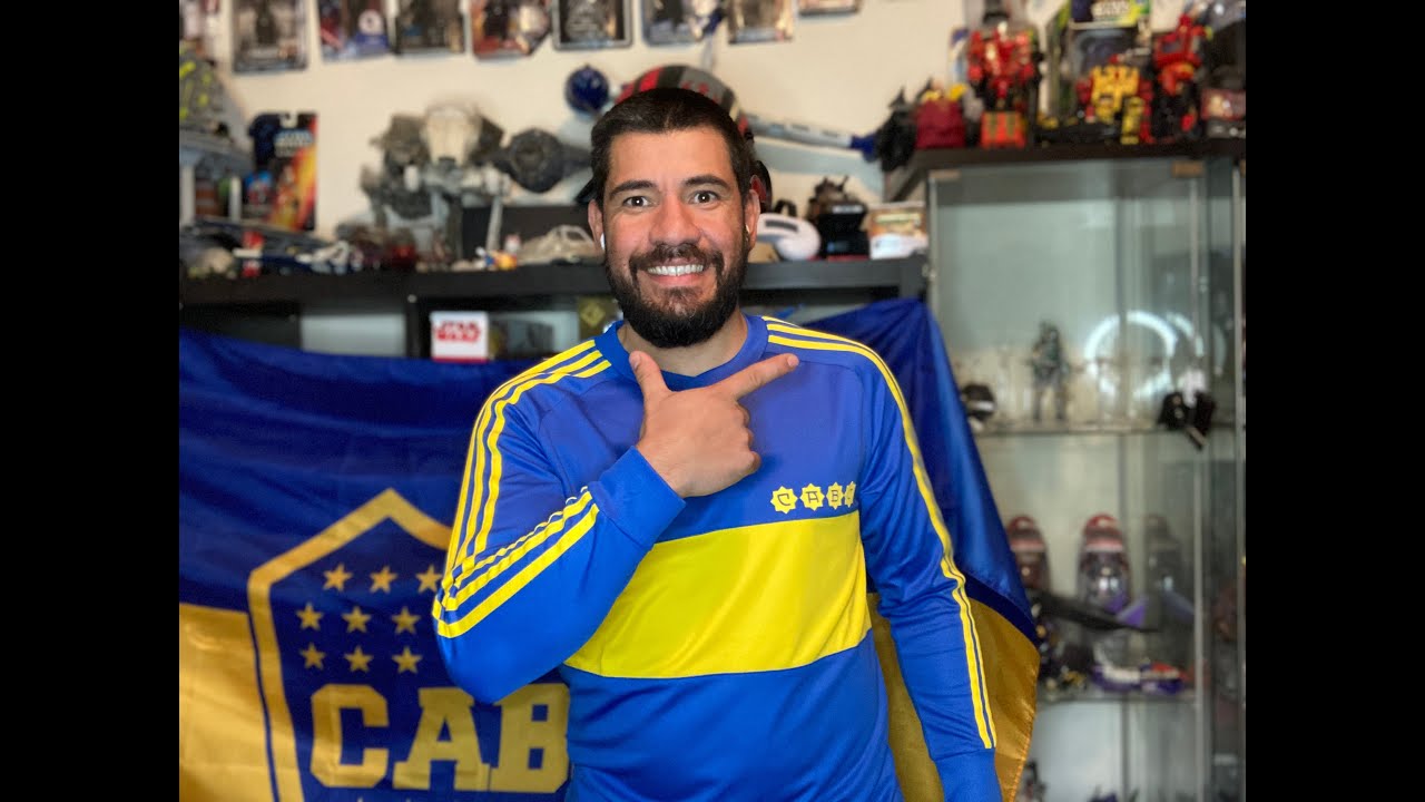 CAMISETA DE BOCA RETRO 1981 LA QUE USO EL DIEGO