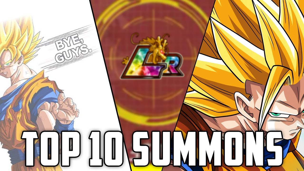 TOP 10 SUMMONS E REAZIONI DEL 2017! Dragon Ball Z Dokkan Battle ITA