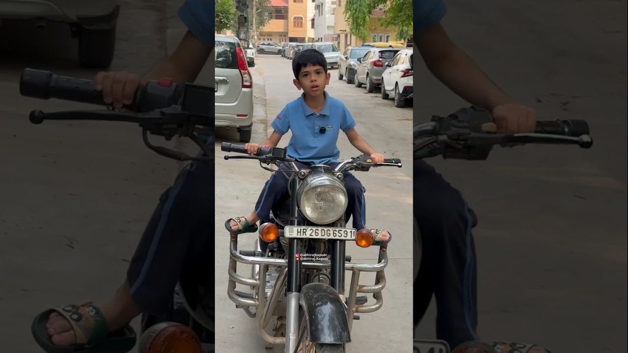 Abhiraj Sabki Baat Manta Hai 🏍️🚗🛵🚲😄 अभिराज सबकी बात मानता है 🏍️🚗🛵🚲😄 #shorts