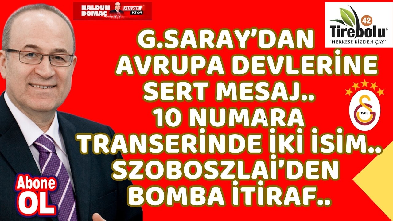 Galatasaray'da zafer kadrosu hazır, bir yıldız için daha çalışma sürüyor