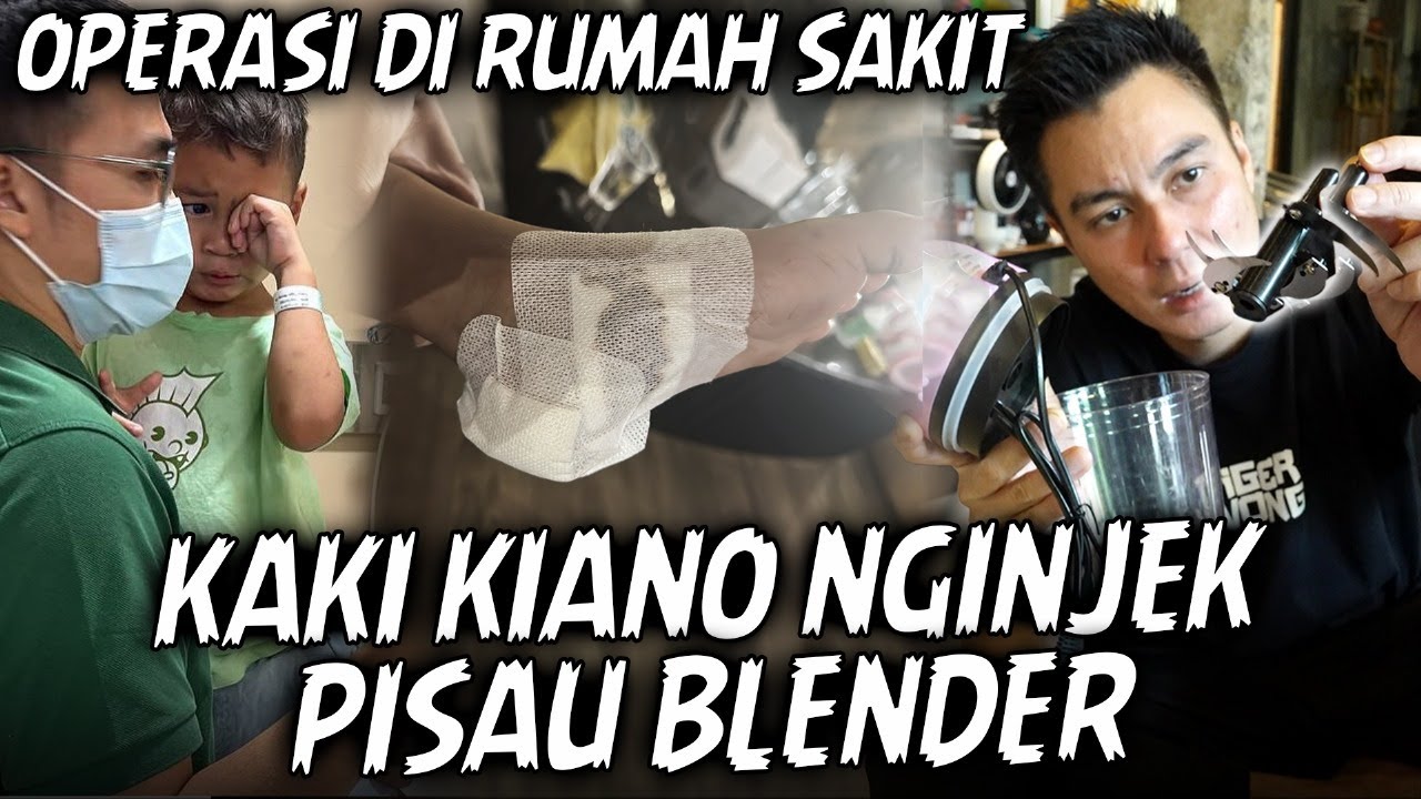 KASUR PENUH DARAH KIANO GARA2 ROBEK KENA PISAU BLENDER.. minta doanya ya