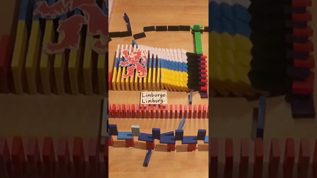 La Bandera de Limburgo en Domin&oacute;s! 🇳🇱 #Shorts [1080p/60FPS - HD]