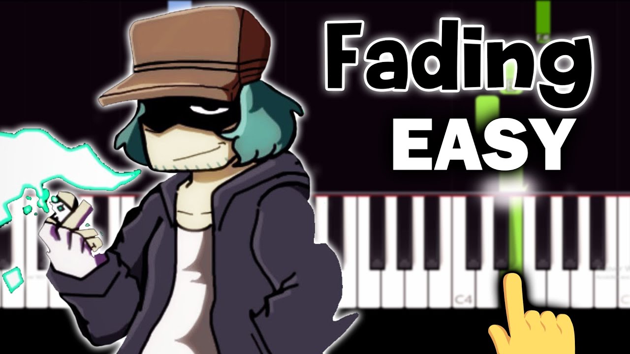Friday Night Funkin' VS Garcello - Fading - EASY Piano tutorial