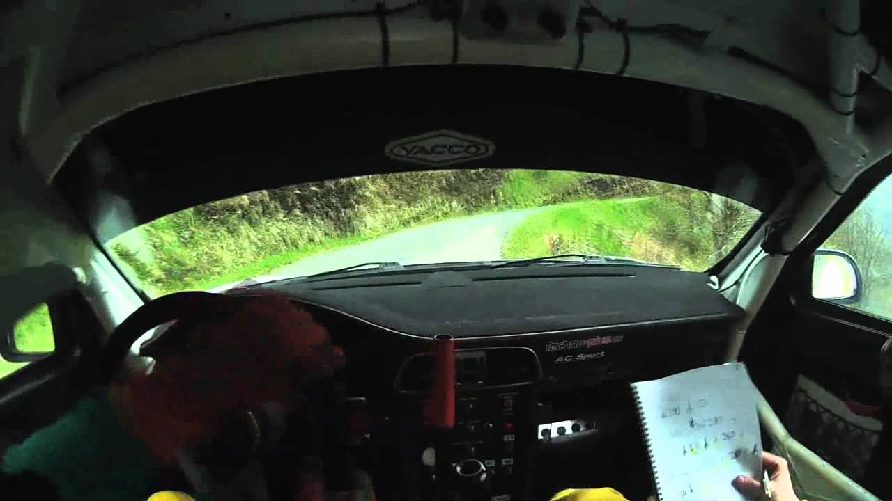 Rallye de lozère 2012 ( caméra  embarquée gilles nantet porsche 997 gt+ )