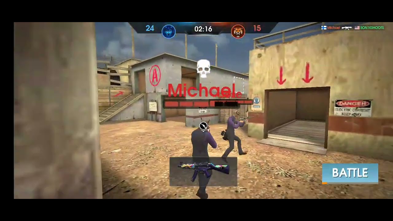 NOOB GAMEPLAY IN FPS ONLINE STRIKE|MAXAME|#gameplay #gaming #video #mustwatch #watchit #fy #chhora  