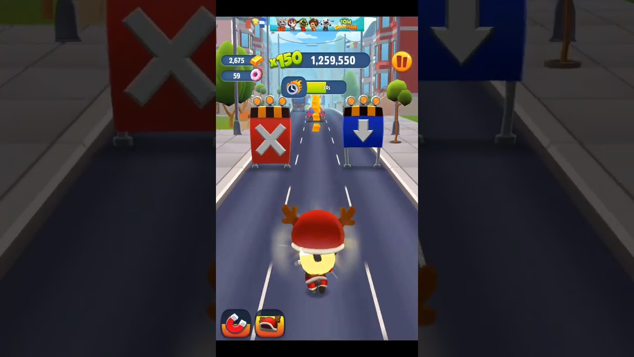 Tom gold run #mhaedit #gaming #talkingtom #fypシ゚viral #newchallenge 