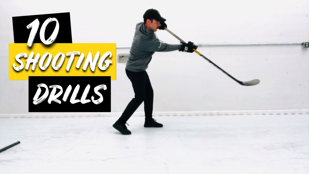 10 Shooting Drills To Improve Your Hockey Shot At Home | 