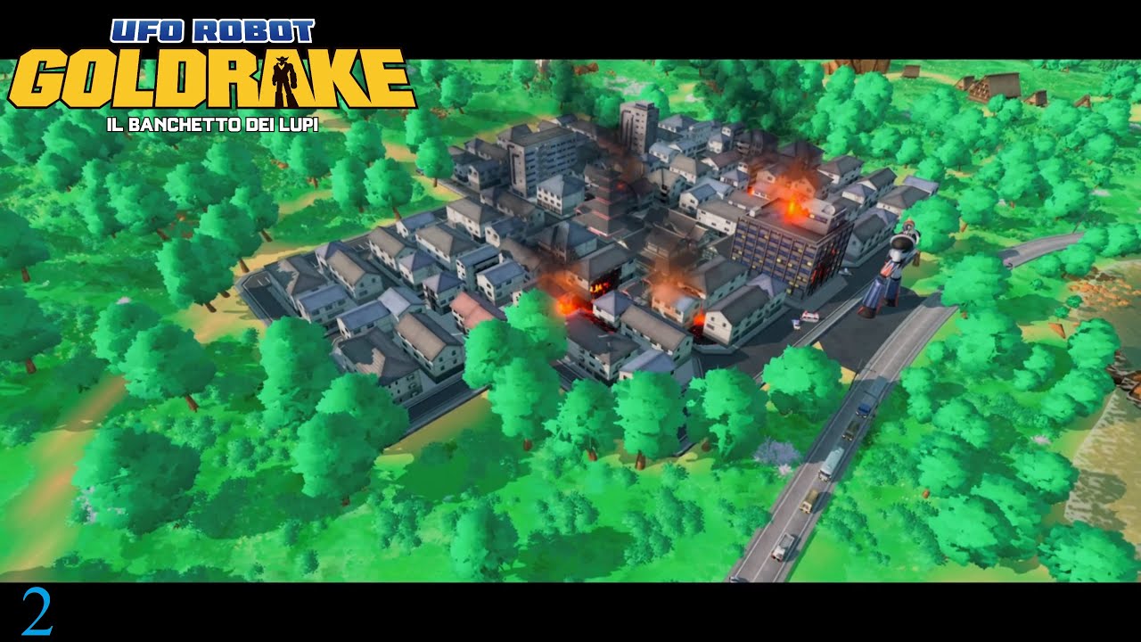 Ufo Robot Goldrake: Il banchetto dei lupi Gameplay ITA PS5 - 2: L'invasione della terra
