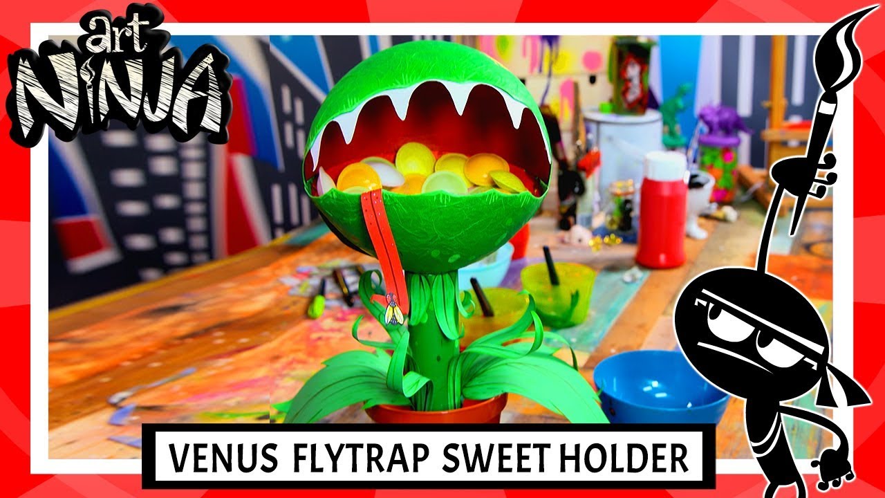 Art Ninja | Venus Flytrap Sweet Dispenser | Art for Children