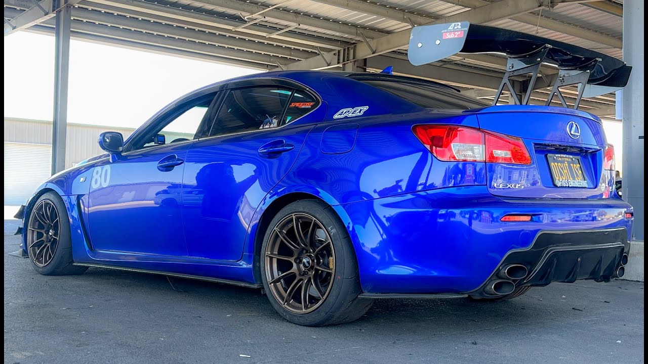 JMR: Lexus ISF x Thunderhill Raceway 5-Mile Double Bypass // 100° Weather