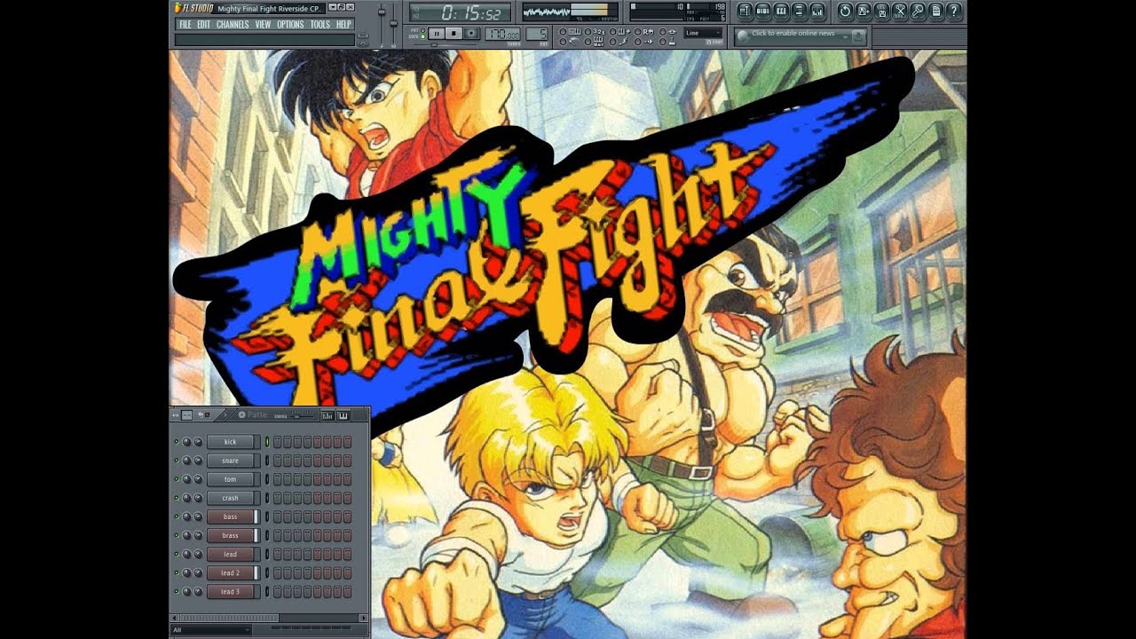 Mighty Final Fight - Riverside Theme - CPS-1 Arrange (FL Studio)