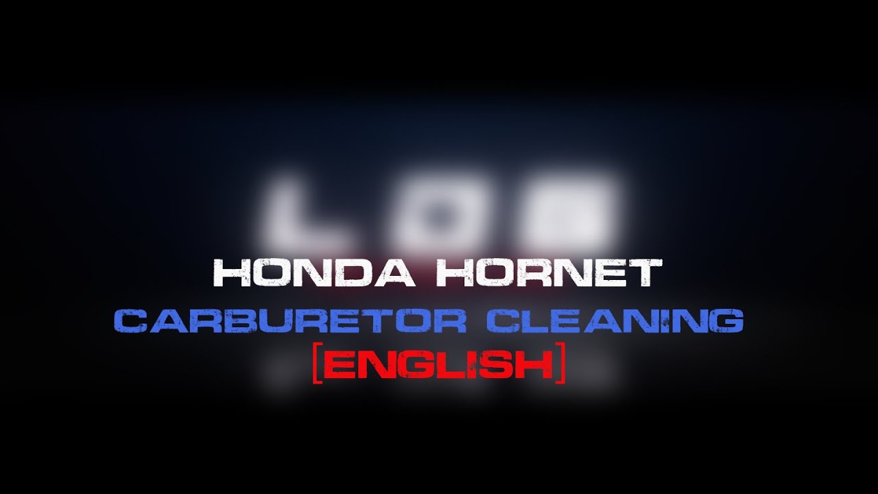HOW TO CLEAN THE CARBURETOR OF HONDA HORNET 160R AT YOUR HOME ENGLISH