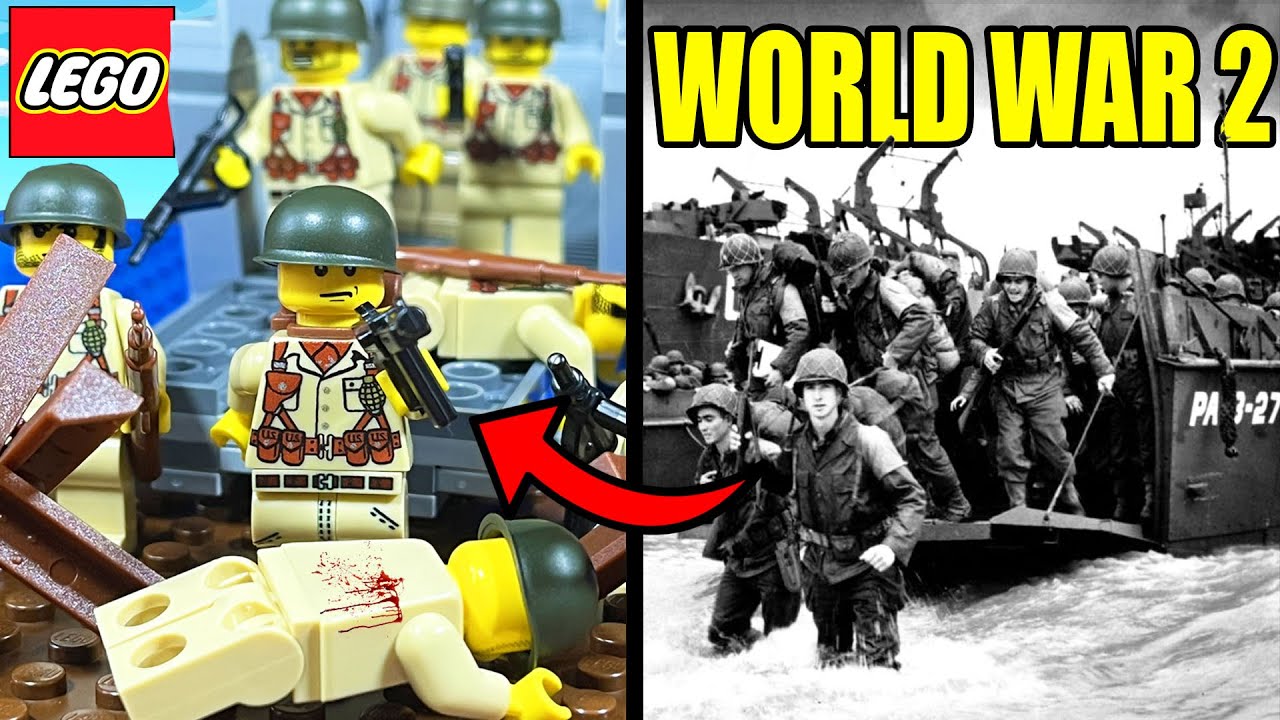 I Simulate World War 2 in LEGO...
