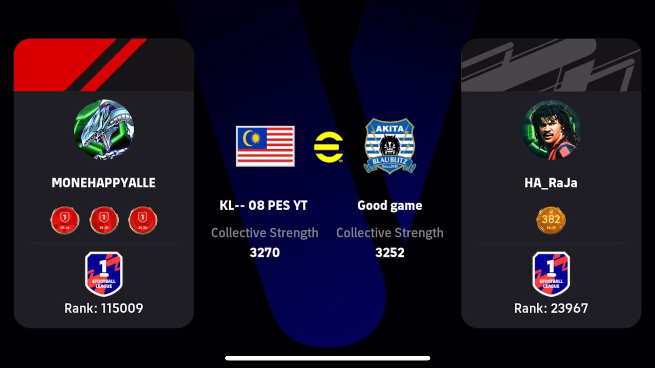 Division Match Against Top Team Opponent | #efootball2026 | Rank Push