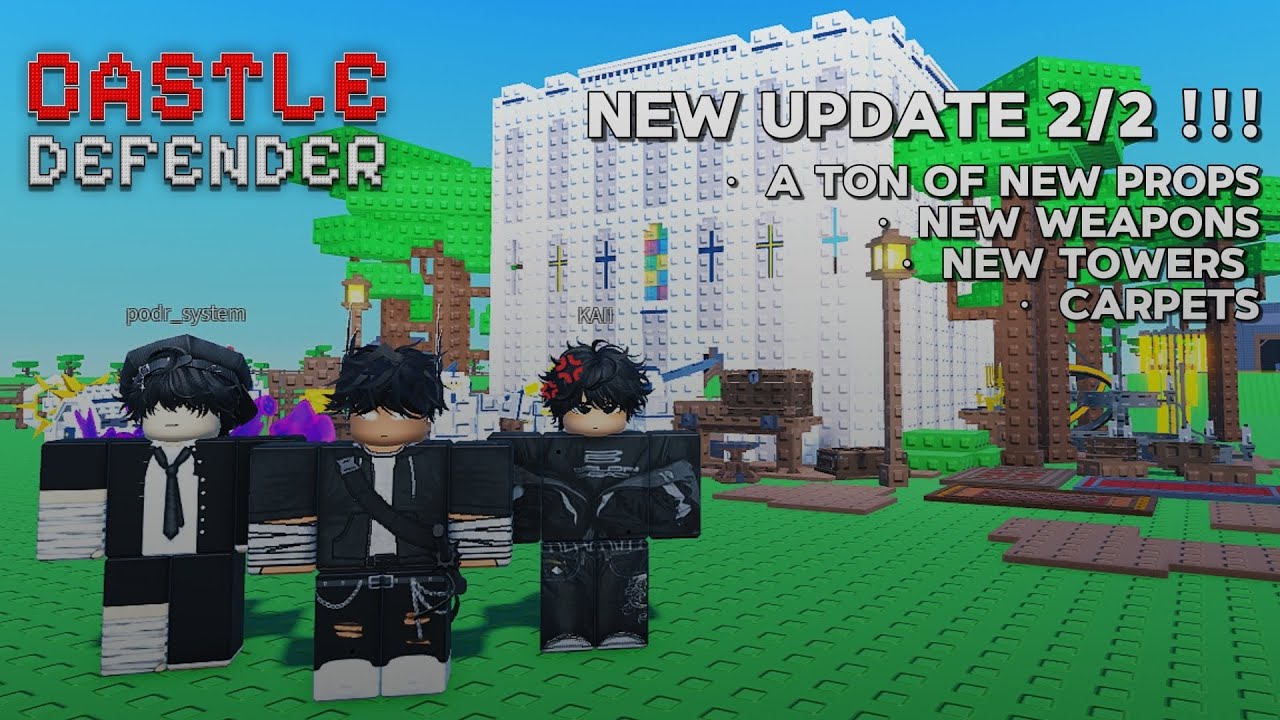 Roblox | Castle Defender New Update 2/2!!! Many new stuff🤯