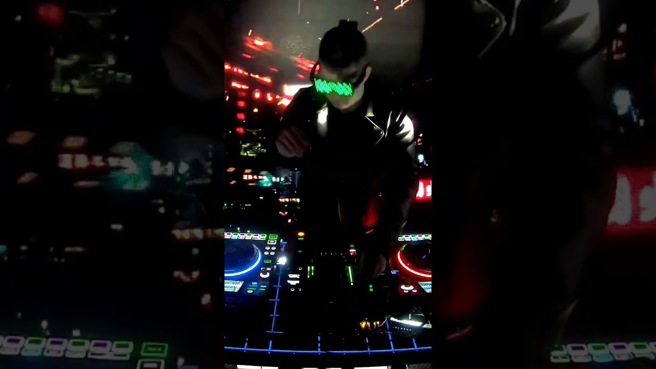 Real Cyberpunk DJ #shorts #cyberpunk #indiedance