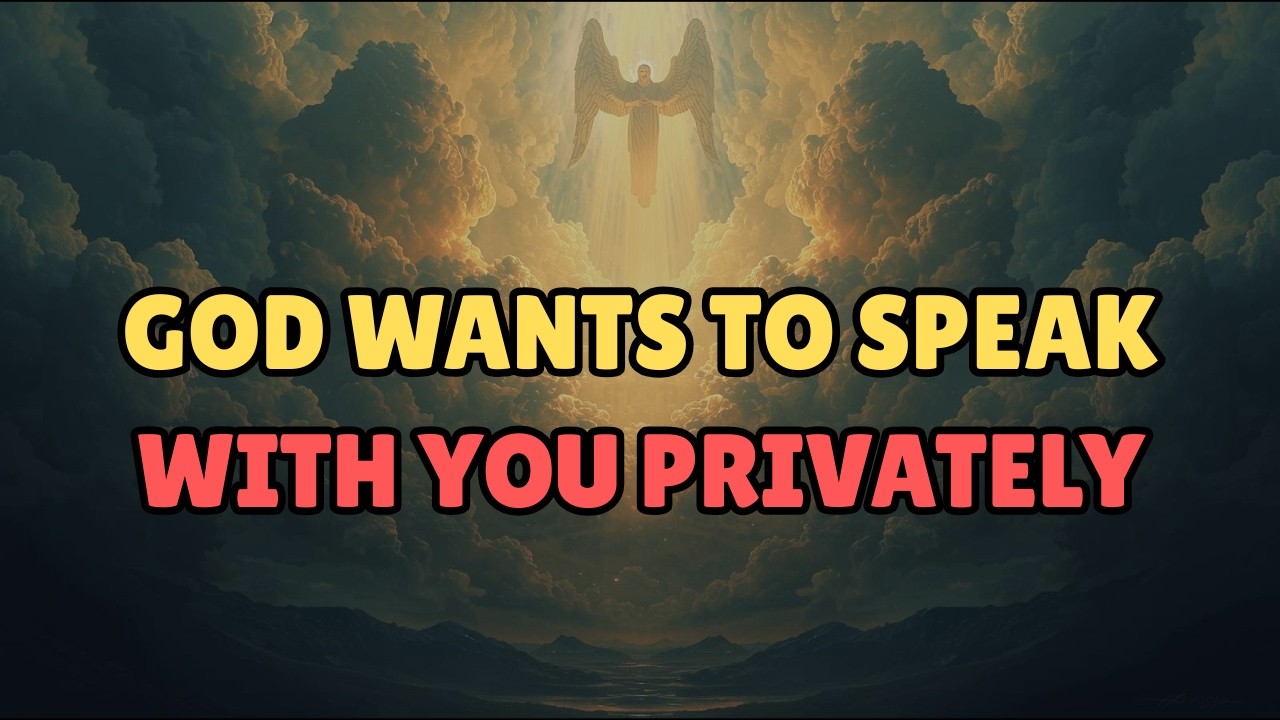 God Wants a Private Moment With You |