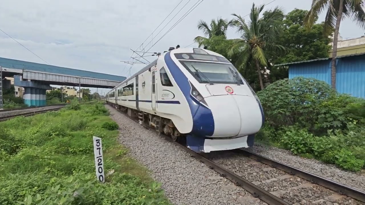 TOP 10 FASTEST TRAINS | CHENNAI EGMORE - MADURAI SECTION | SOUTHERN RAILWAY | INDIAN RAILWAYS 