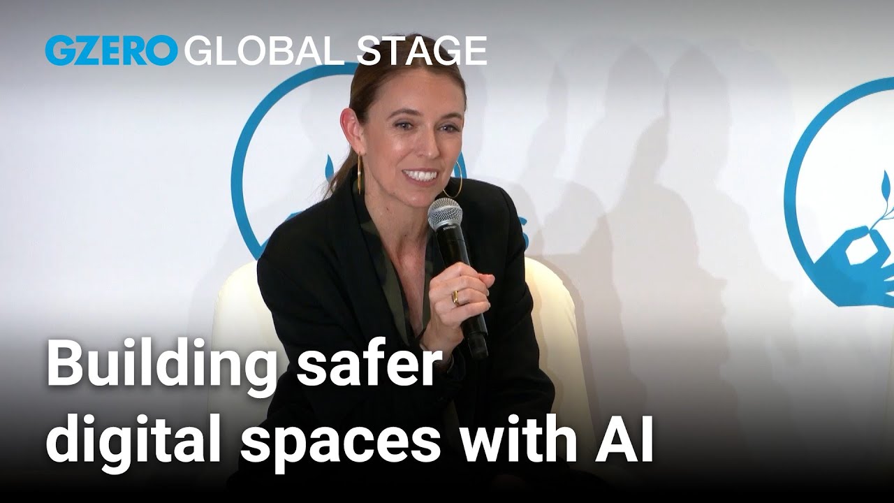 Jacinda Ardern on AI's role in countering extremism online | Global Stage