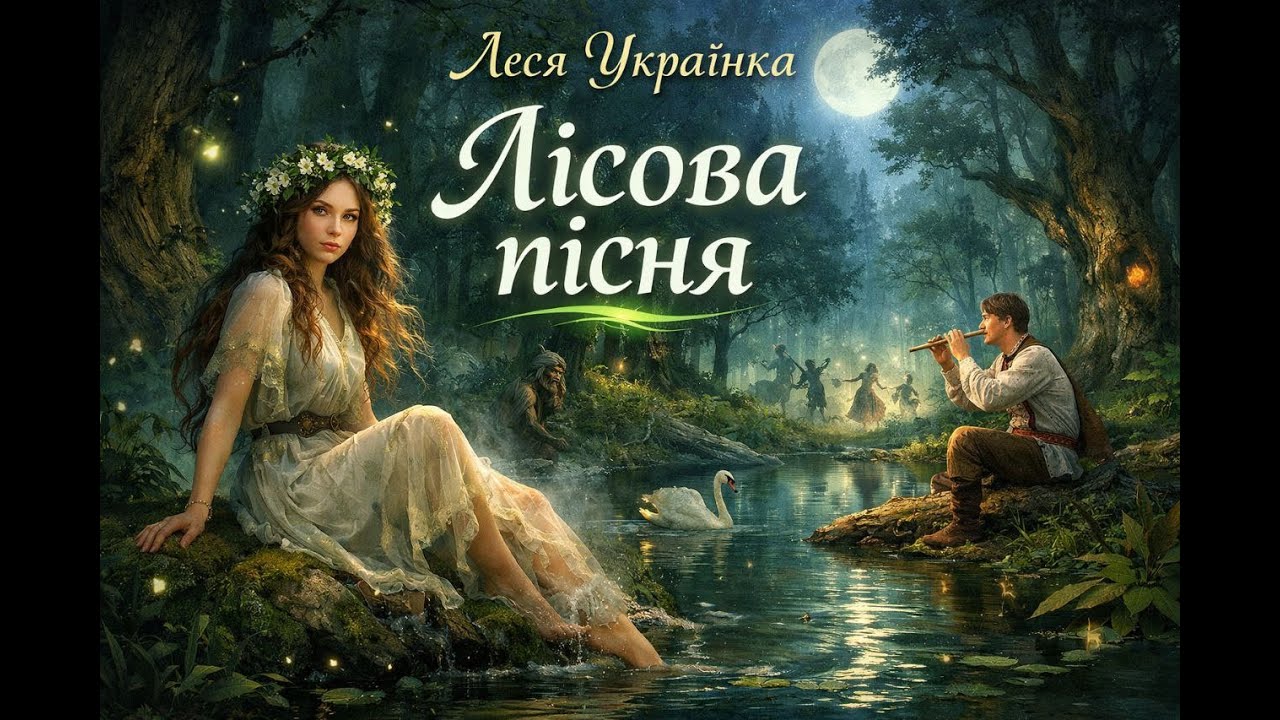 Аудіокнига Леся Українка “Лісова пісня” | Повне читання