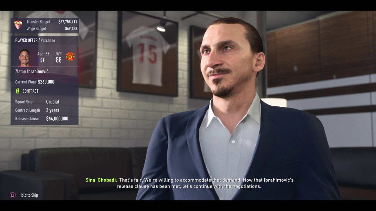 FIFA 18 Zlatan Purchase