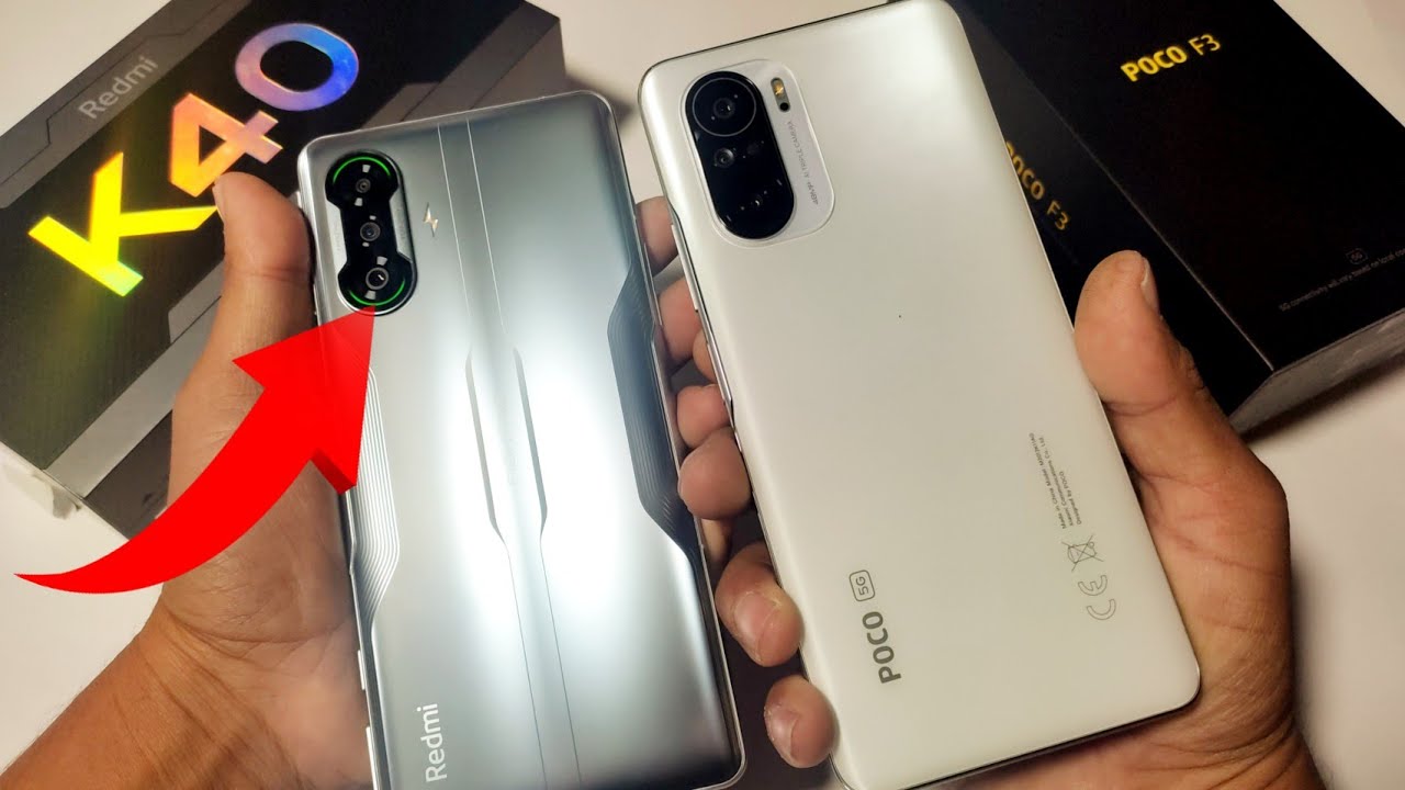 Xiaomi Redmi K40 Gaming Edition vs Poco F3