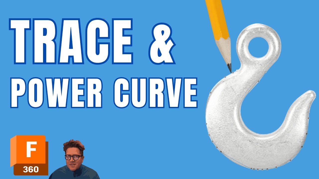 Learn Fusion 360 Splines – Curves & Control Points &Trace Pictures