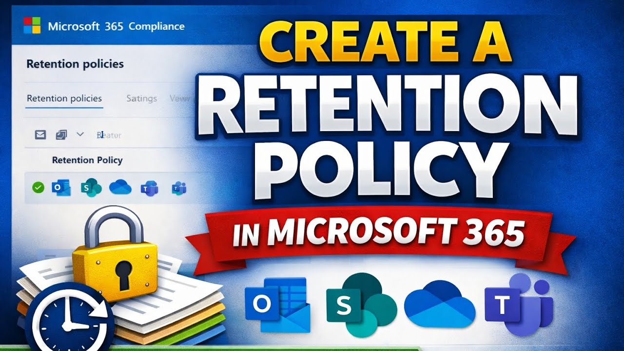 M365 Compliance Made Easy: Create Retention Policies Fast. 