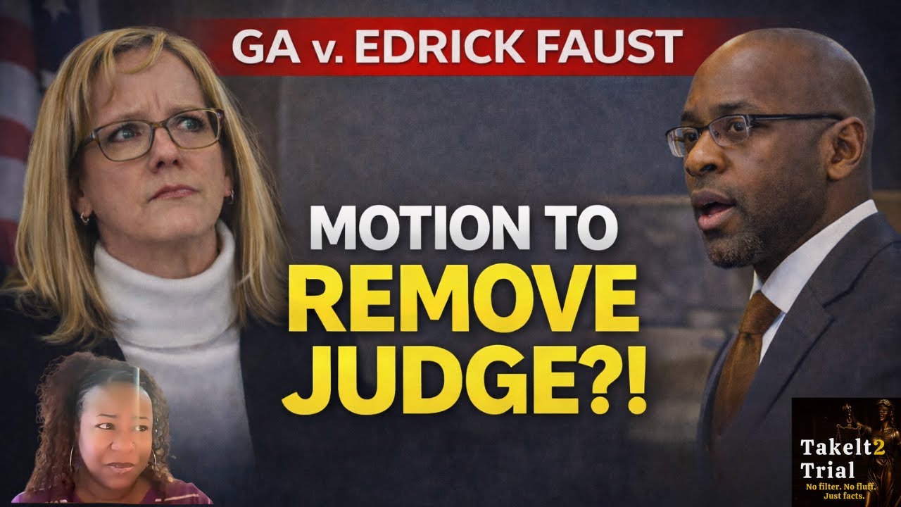 🔴 LIVE: Motion to Remove the Judge | GA v. Faust Trial Discussion