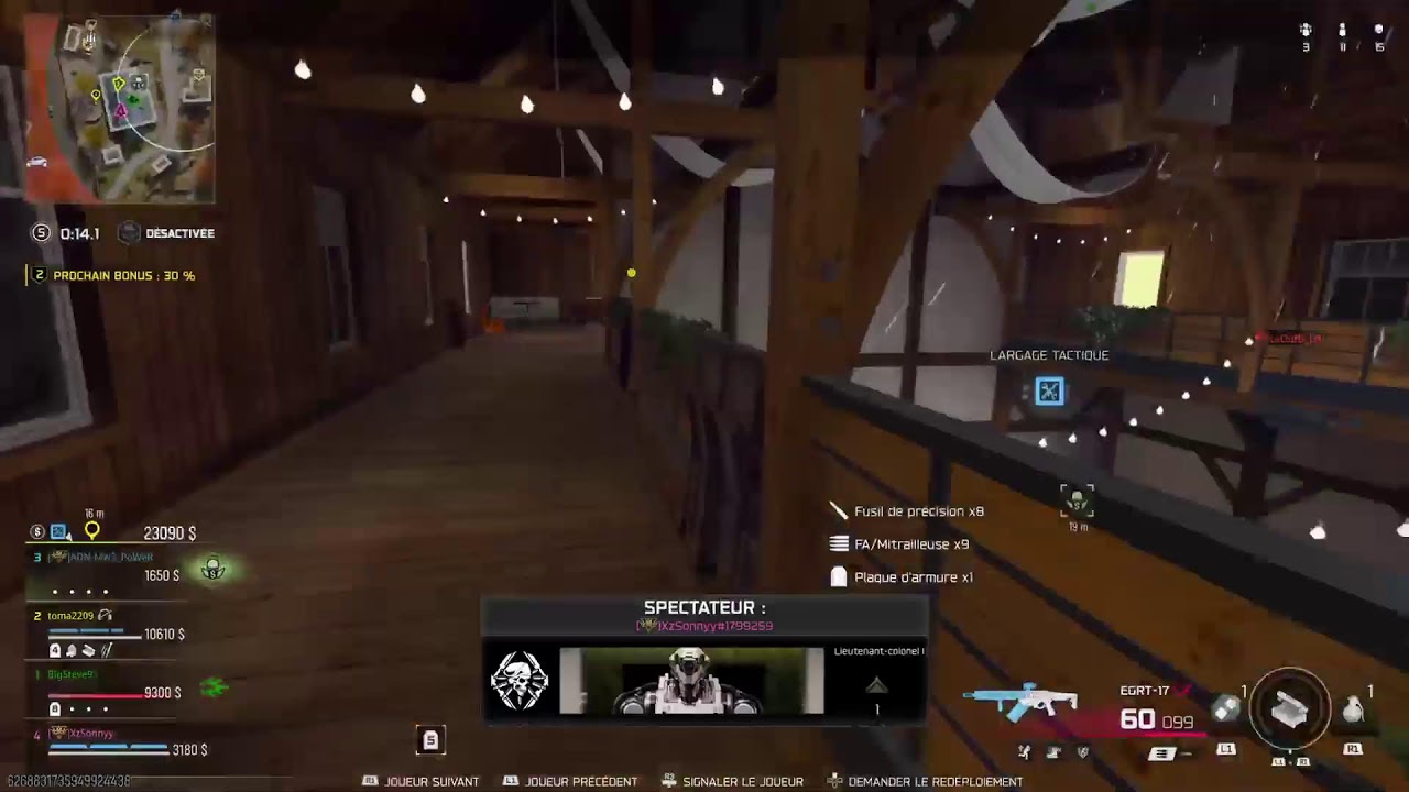 Bo7 maître prestige niveau 1000