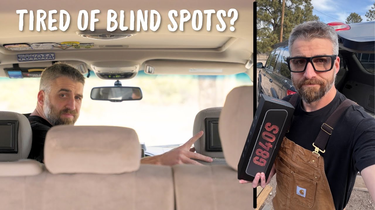 Fixing a problem with my Sequoia - Installing the Wolfbox G840S 4K Mirror Dash Cam