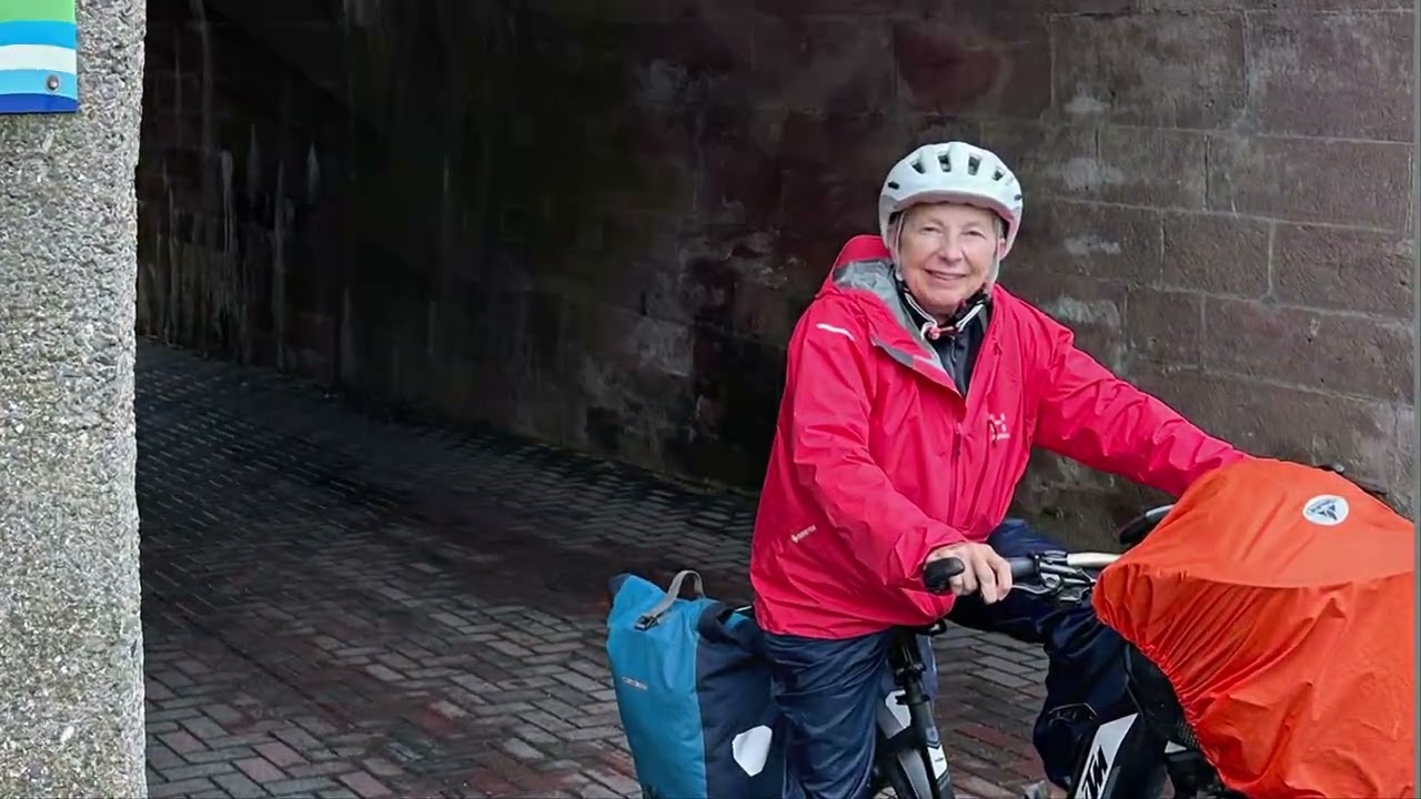 ciclabile fiume Meno da Karlstadt a Lohr