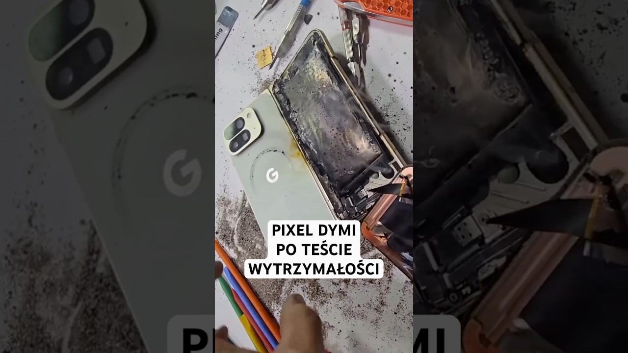 FLAGOWY składany SMARTFON NIE WYTRZYMAŁ! 💣 #shorts