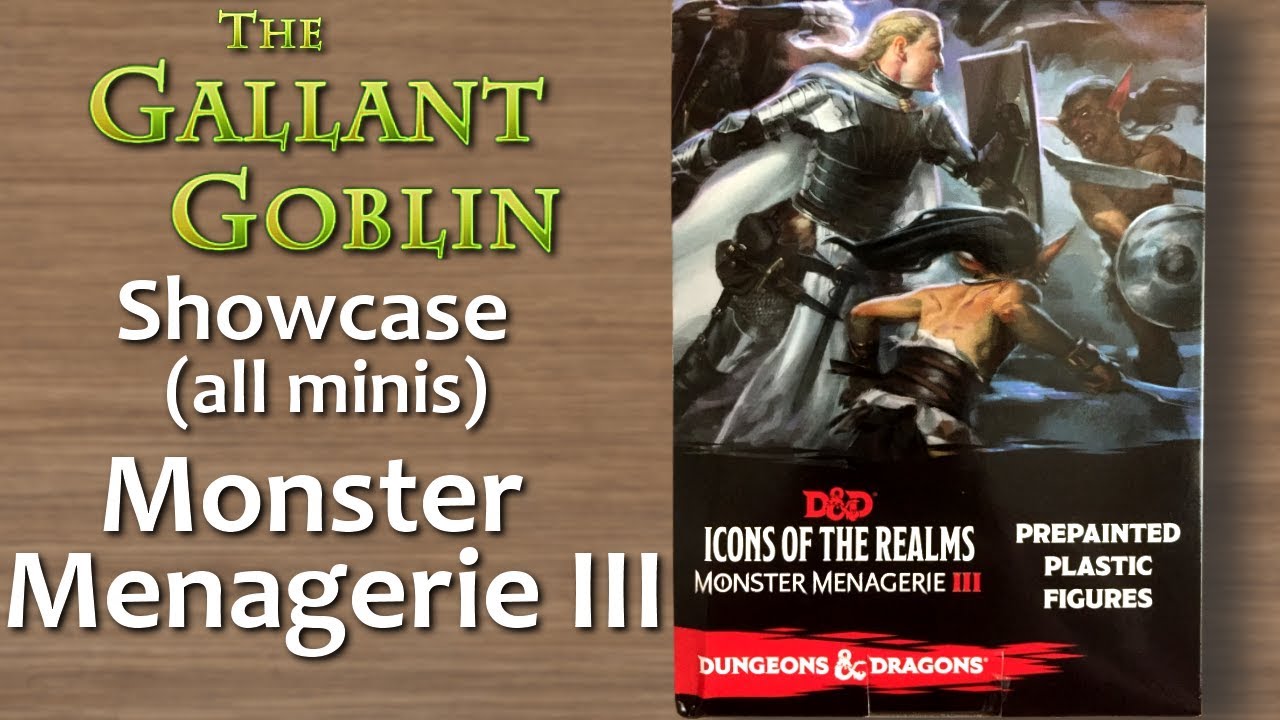 Monster Menagerie III - D&D Miniatures Icons of the Realms