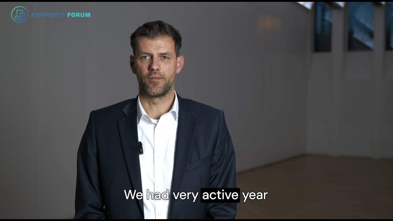 Video interview with Martin Polák, Managing Director CEE at GARBE Industrial Real Estate