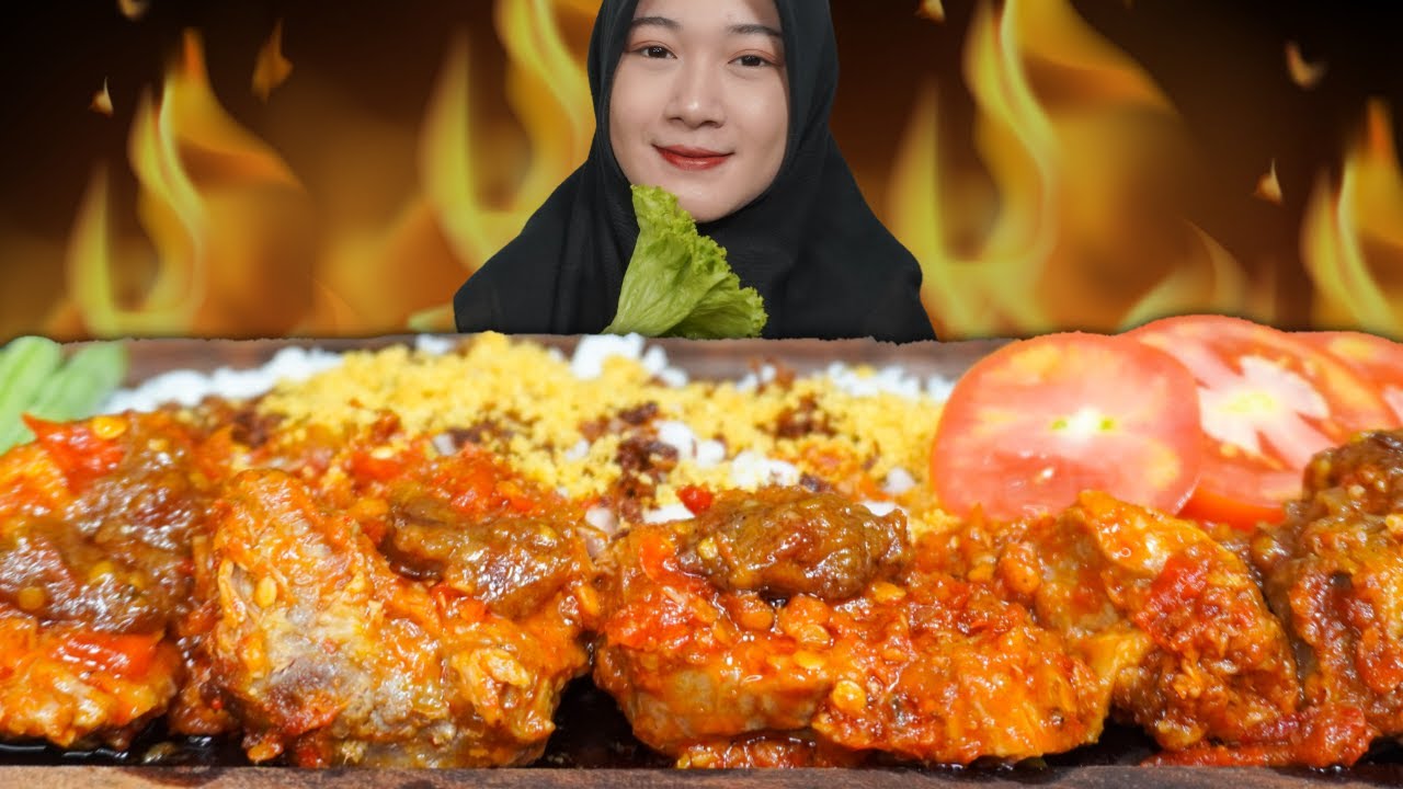 NASI ABON KREMES ✨️ SAMBEL DAGING 🔥