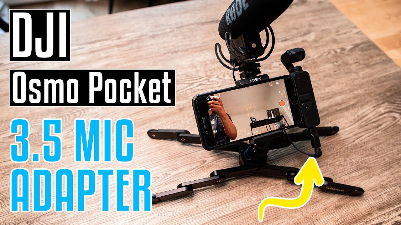 DJI Osmo Pocket USB-C to 3.5mm audio adapter | does it improve the audio quality? english