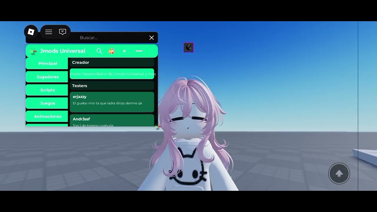 Jmods Universal hub script - Roblox exploiting
