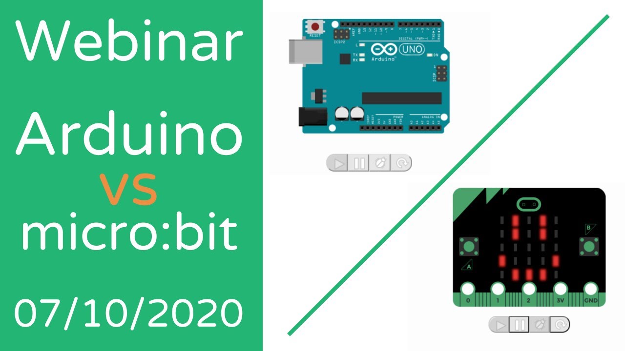 Webinaire Arduino vs micro:bit - 7 octobre 2020