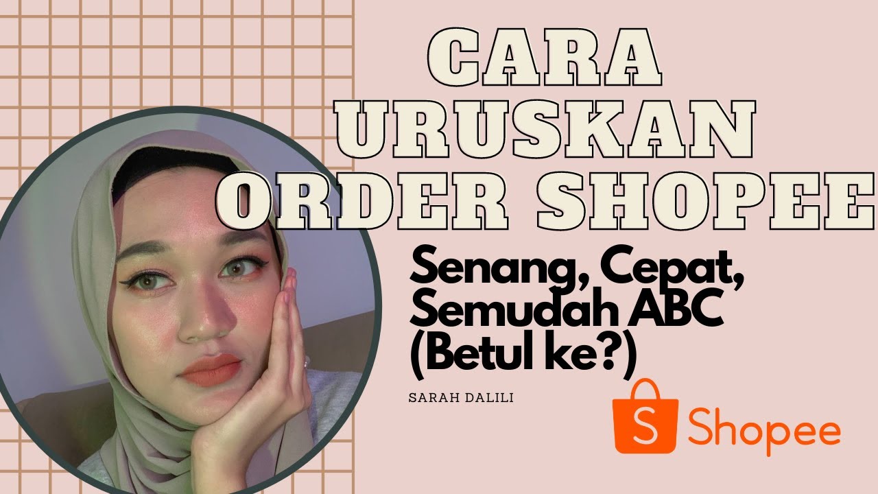 Cara Uruskan Order SHOPEE gunakan J&T Express, senang, cepat semudah ABC 😎