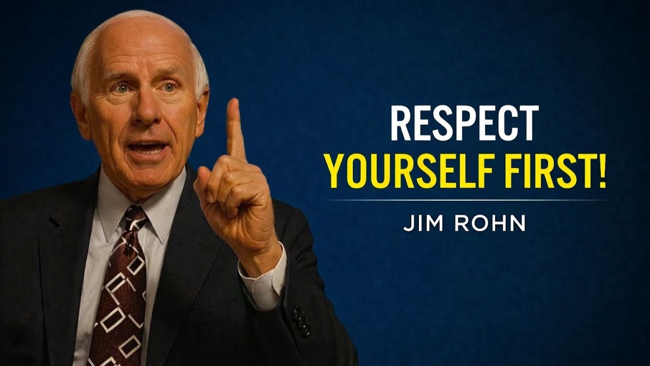 Self-Respect Is Everything Jim Rohn Motivation #jimrohn #motivation #successhabits #focusonyourself